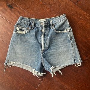 Size 26 Agolde Parker Long Shorts